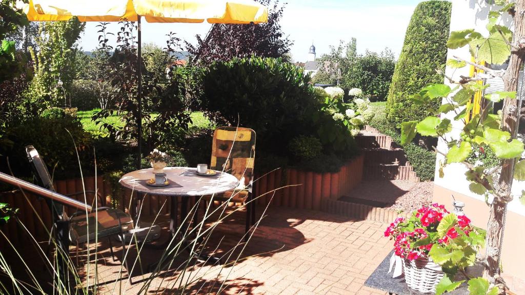 Sitzplatz im Garten
